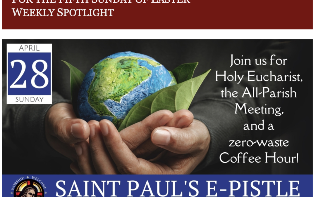 E-pistle for Sunday 28 Apr 2024